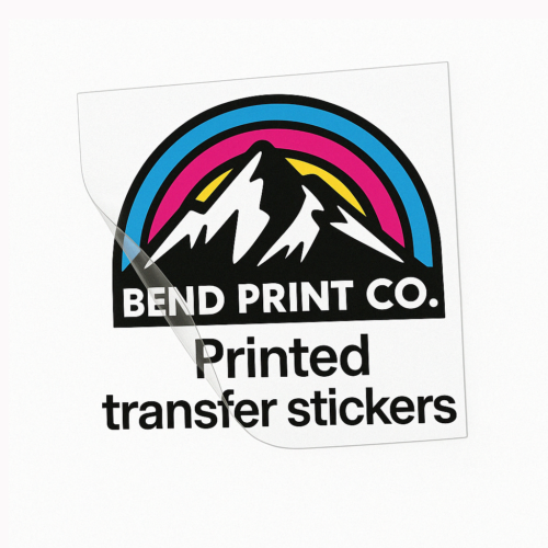 Bend Print Co Custom Printed Transfer Stickers