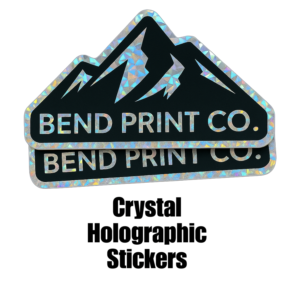 Crystal Holographic Stickers
